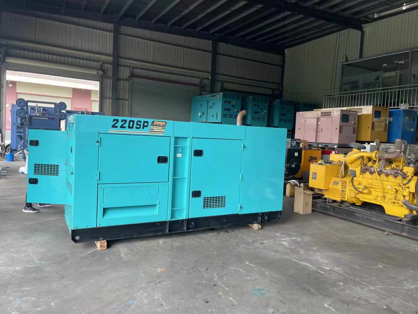 洛川600kW柴油发电机组带载能力？